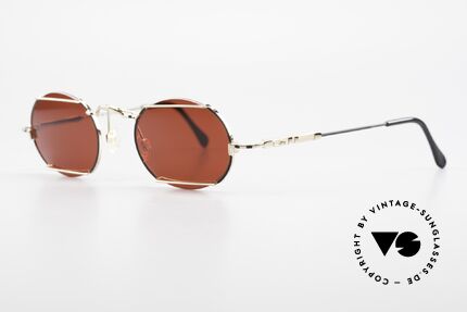 Cazal 781 Vintage Designer Sonnenbrille, das Design ist rund und eckig gleichermaßen, Passend für Herren und Damen