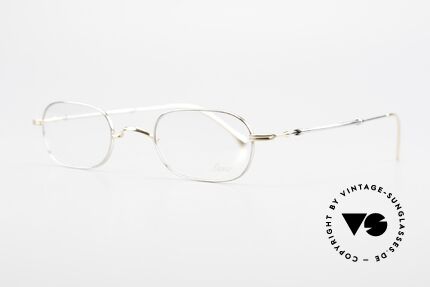 Lunor Telescopic 403 BC Feine Ausziehbare Herrenbrille, Brillendesign in Anlehnung an frühere Jahrhunderte, Passend für Herren