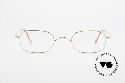 Lunor 322 Klassische Vintage Brille 90er, deutsches Traditionsunternehmen; made in Germany, Passend für Herren und Damen