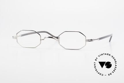 Lunor Octag II-A Achteckige Vintage Brille 90er, LUNOR = französisch für "Lunette d’Or" (Goldbrille), Passend für Herren und Damen