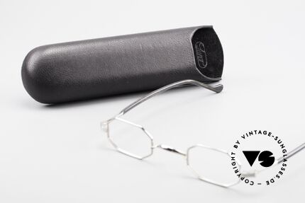 Lunor Octag II-A Achteckige Vintage Brille 90er, Größe: extra small, Passend für Herren und Damen