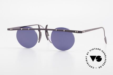 Theo Belgium Tita VI 4 Crazy Sonnenbrille 90er Titan, Theo Belgium: die eigenwilligste Brillenmarke, weltweit, Passend für Herren und Damen