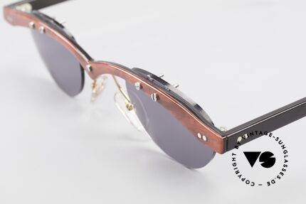 Theo Belgium Gamma Büffelhorn Sonnenbrille 90er, die 1. Theo Serie "Balkenbril" wurde aus Horn gerfertigt, Passend für Herren und Damen