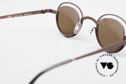 Theo Belgium Dozy Slim Crazy Designer Sonnenbrille, KEINE RETRObrille; ein ca. 20 Jahre altes ORIGINAL, Passend für Herren und Damen