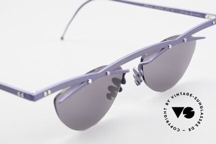 Theo Belgium Tita III 2 Crazy Vintage Sonnenbrille XL, ungetragenes Theo-Original und KEINE RETROBRILLE!, Passend für Herren und Damen