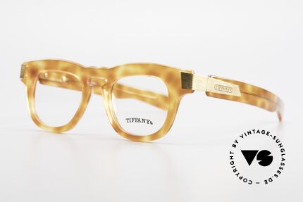 Tiffany T739 Markante Luxus Nerd Brille, extrem massiver Rahmen; dennoch elegant 'apart', Passend für Herren