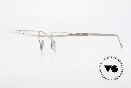 Rosenberger Franca Titan Brille Made in Bayern, interessante alte Brillenfassung von Rosenberger, Passend für Herren und Damen