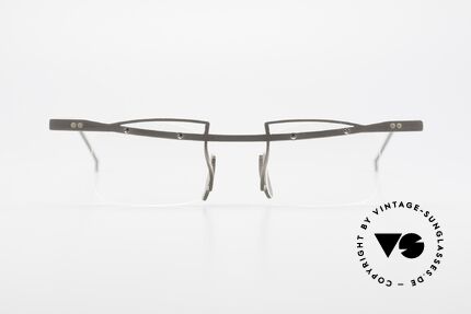 Rosenberger Franca Titan Brille Made in Bayern, vintage Modell Titanix Franca aus den 90er Jahren, Passend für Herren und Damen
