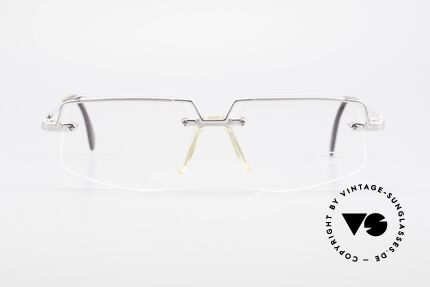 Cazal 742 Randlose Cazal Herren Brille, interessante Kombination von Rahmen & Gläsern, Passend für Herren