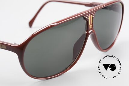 Carrera 5412 Brille 3 Paar Wechselgläser, grün und braun Ultrasight sowie braun Verlauf C-Vision, Passend für Herren und Damen