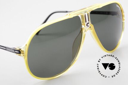 Carrera 5590 Brille 3 Paar Wechselgläser, ungetragen (wie alle unsere 80er Carrera Sonnenbrillen), Passend für Herren