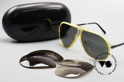 Carrera 5590 Brille 3 Paar Wechselgläser, KEINE Retrobrille; ein mind. 30 Jahres altes ORIGINAL!, Passend für Herren