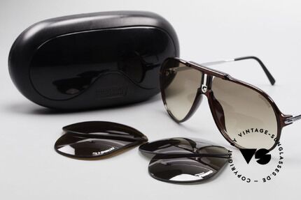 Carrera 5590 3 Sets Auswechselbare Gläser, KEINE Retrobrille; ein mind. 30 Jahres altes ORIGINAL!, Passend für Herren
