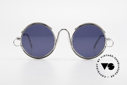 Jean Paul Gaultier 56-0176 Rihanna Piercing Sonnenbrille, mit Piercings an den Bügeln (typische für die 90er), Passend für Herren und Damen