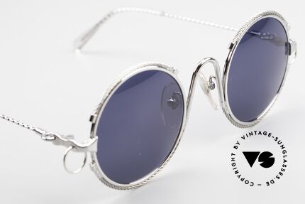 Jean Paul Gaultier 56-0176 Rihanna Piercing Sonnenbrille, KEINE Retromode; ein fast 30 Jahre altes Original!, Passend für Herren und Damen