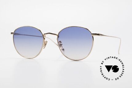 Lunor M9 Mod 01 RG Titan Sonnenbrille Rosegold, LUNOR = ehrliches Handwerk mit Liebe zum Detail, Passend für Herren und Damen