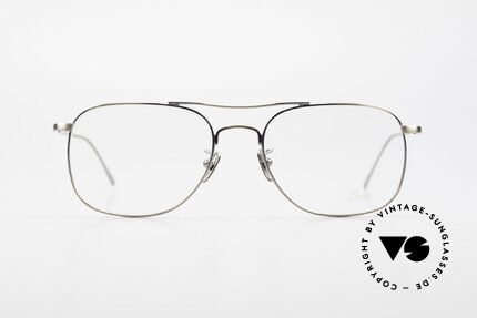 Lunor Aviator II P4 AG Stilvolle Brillenfassung Men, ohne große Logos; stattdessen mit zeitloser Eleganz, Passend für Herren