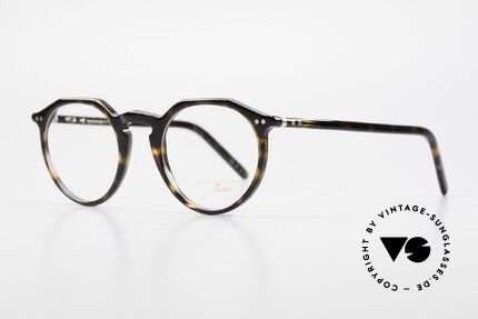 Lunor A5 237 Klassisch Zeitlose Panto Brille, Brillendesign in Anlehnung an frühere Jahrhunderte, Passend für Herren und Damen