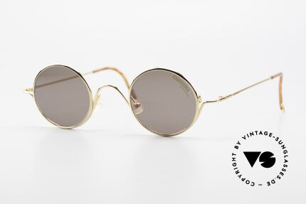 Carrera 5566 Runde Vintage Sonnenbrille, kleine, runde Carrera vintage Unisex-Sonnenbrille, Passend für Herren und Damen