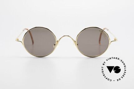 Carrera 5566 Runde Vintage Sonnenbrille, zeitloses 90er Jahre Original im 'John Lennon Stil', Passend für Herren und Damen