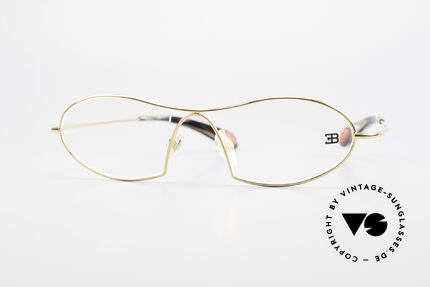 Bugatti 345 Odotype Herren Vintage Designer Brille Details