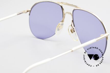 Aigner EA2 Echt 80er Vintage Sonnenbrille, KEIN RETRO; EA2 = das halb-rahmenlose 80er Modell, Passend für Herren und Damen