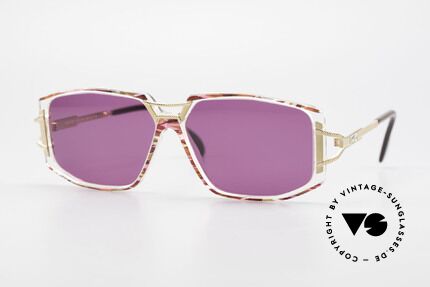 Cazal 362 90er Sonnenbrille Damen Cazal, schmuckvolles Cazal Design der frühen 90er Jahre, Passend für Damen