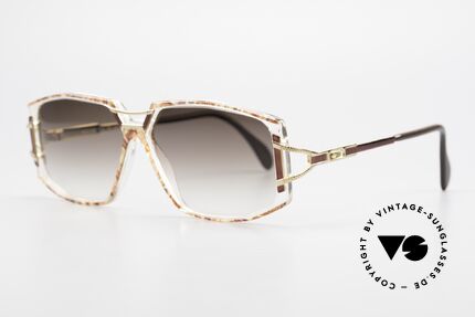 Cazal 362 90er Damen Sonnenbrille Cazal, zauberhafte Kombination aus Materialien & Farben, Passend für Damen