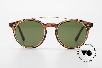 Carrera 5256 Clip Panto Brille Johnny Depp Stil, mehr 'klassisch' in Farbe & Form geht eigentlich nicht, Passend für Herren und Damen
