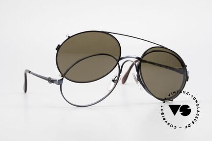 Bugatti 03328 Herrensonnenbrille Clip On, Größe: medium, Passend für Herren