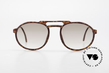 Dunhill 6114 Ovale Vintage Sonnenbrille, OPTYL-Rahmen in unnachahmlicher TOP-Qualität, Passend für Herren