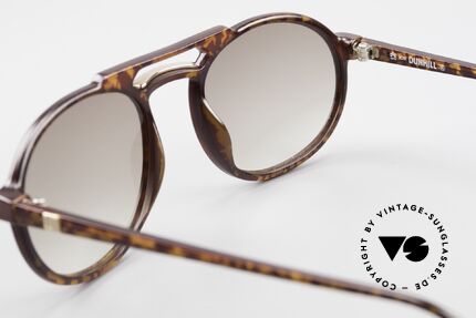 Dunhill 6114 Ovale Vintage Sonnenbrille, KEIN Retrodesign; authentische alte Ware von 1990, Passend für Herren