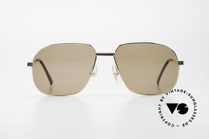 Dunhill 6123 Vergoldete Gentleman Brille, vintage A. Dunhill Gentleman-Sonnenbrille von 1984, Passend für Herren