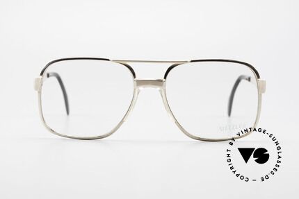 Metzler 0768 Helmut Kohl Vintage Brille, EXTREM robuster Rahmen (wie aus einem Guss), Passend für Herren
