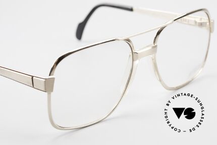 Metzler 0768 Helmut Kohl Vintage Brille, ungetragen in XL-Größe & mit Federscharnieren, Passend für Herren