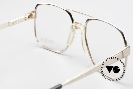 Metzler 0768 Helmut Kohl Vintage Brille, KEINE RETROBRILLE; 100% altes vintage Original, Passend für Herren
