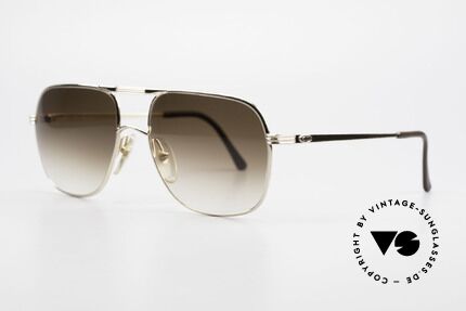 Christian Dior 2443 80er Monsieur Sonnenbrille, edle Fassung (VERGOLDET) in herausragender Qualität, Passend für Herren