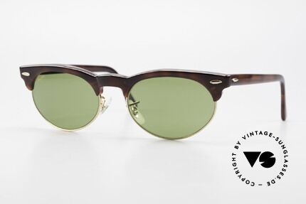 Ray Ban Oval Max Bausch & Lomb Original 80er, original 80er Jahre Sonnenbrille von RAY-BAN, USA, Passend für Herren und Damen