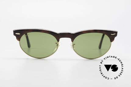 Ray Ban Oval Max Bausch & Lomb Original 80er, gehört zu den allzeit beliebtesten VINTAGE Brillen, Passend für Herren und Damen