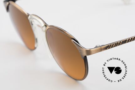 Jean Paul Gaultier 57-0174 90er JPG Panto Sonnenbrille, unbenutzt (wie alle unsere J.P.G. Sonnenbrillen), Passend für Herren
