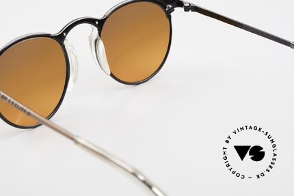 Jean Paul Gaultier 57-0174 90er JPG Panto Sonnenbrille, Größe: medium, Passend für Herren