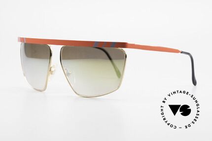 Casanova CN7 Luxus Sonnenbrille Verspiegelt, zudem gold-verspiegelte Sonnengläser (100% UV), Passend für Herren und Damen