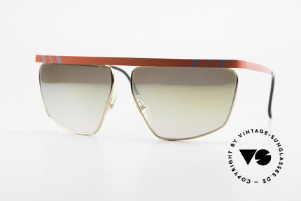 Casanova CN7 Luxus Sonnenbrille Verspiegelt, prunkvolles italienisches XL Design von Casanova, Passend für Herren und Damen