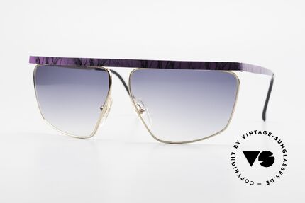 Casanova CN7 Vergoldete Luxus Sonnenbrille, prunkvolles italienisches XL Design von Casanova, Passend für Herren und Damen