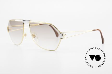 St. Moritz 403 Jupiter Sonnenbrille Luxus, in Kleinstserie produziert: jeder Rahmen ist nummeriert, Passend für Herren