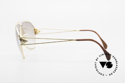 St. Moritz 403 Jupiter Sonnenbrille Luxus, leicht getönte Sonnengläser (daher auch abends tragbar), Passend für Herren