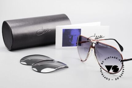 Cazal 901 Targa Design XL Piloten Brille West Germany, Größe: extra large, Passend für Herren