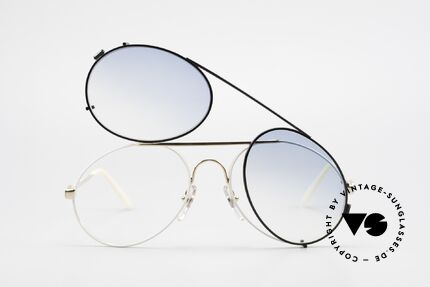 Bugatti 65987 Vintage Brille Mit Sonnenclip, ungetragen (wie alle unsere Bugatti Fassungen), Passend für Herren