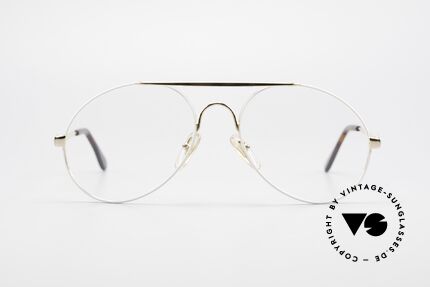 Bugatti 65987 80er Vintage Brille Mit Clip On, KEINE Retrosonnenbrille; ein Original von 1986, Passend für Herren