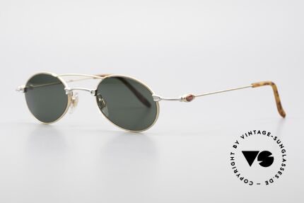 Bugatti 10868 90er Luxus Sonnenbrille Men, klassische, zeitlose Brillenform (Gentlemen's Fassung), Passend für Herren